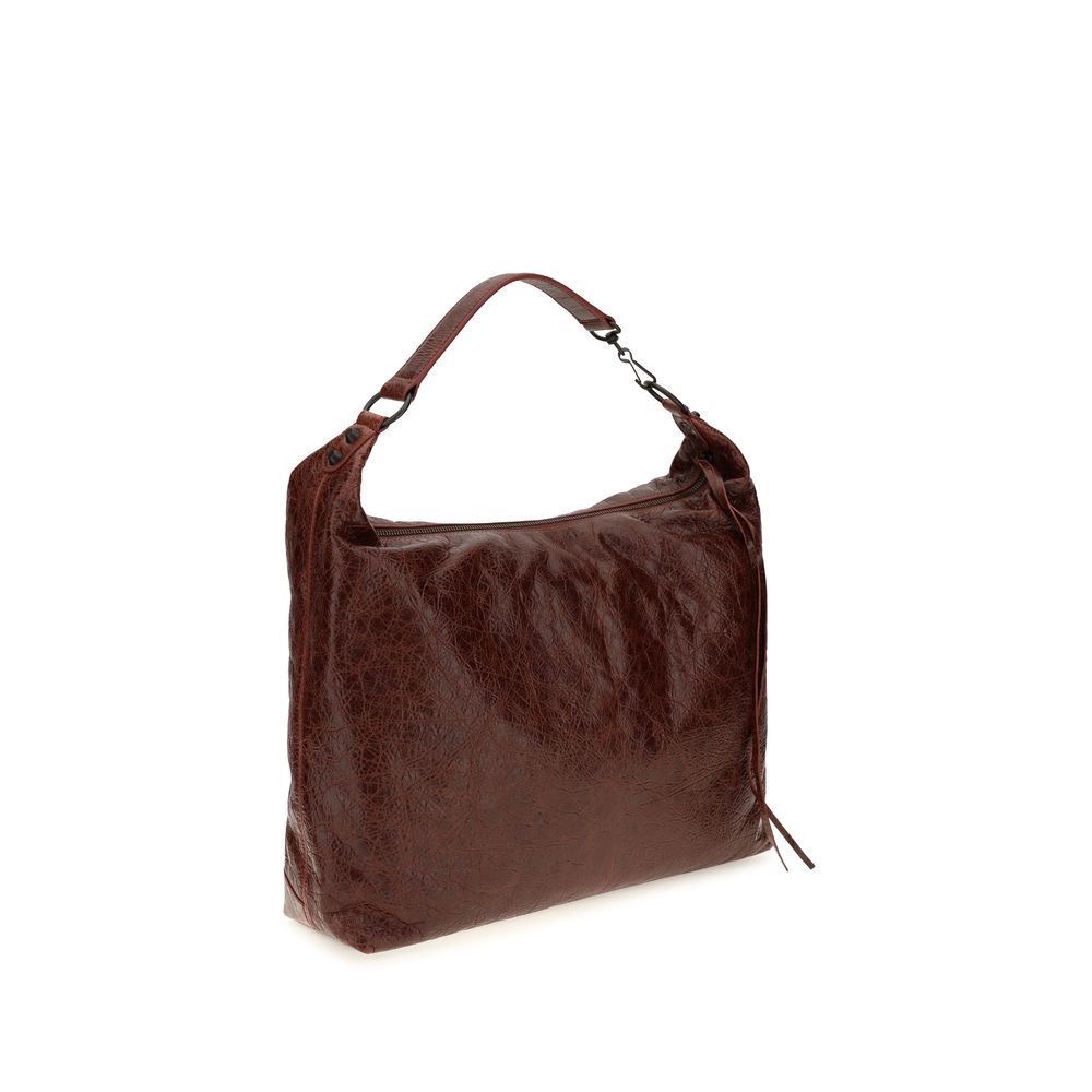 Balenciaga Bordeaux Aries Shoulder Bag