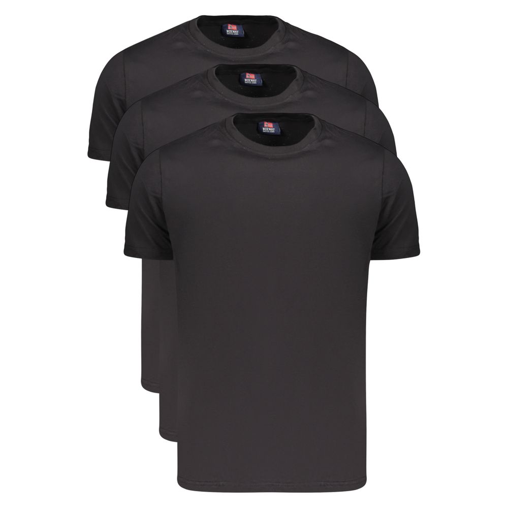Norway 1963 Black Cotton Mens T-Shirt