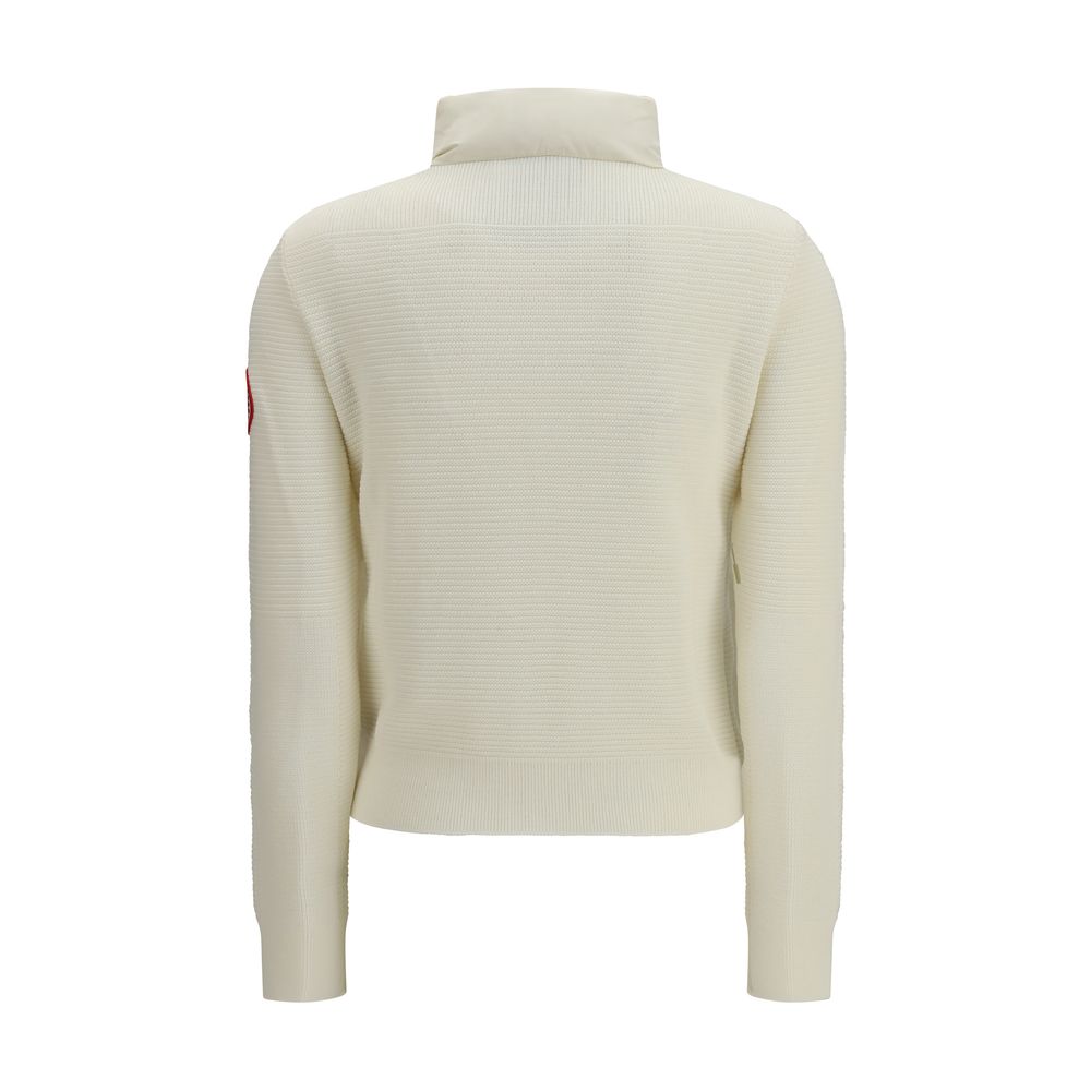 Canada Goose Beige Wool Full-Length Jacket