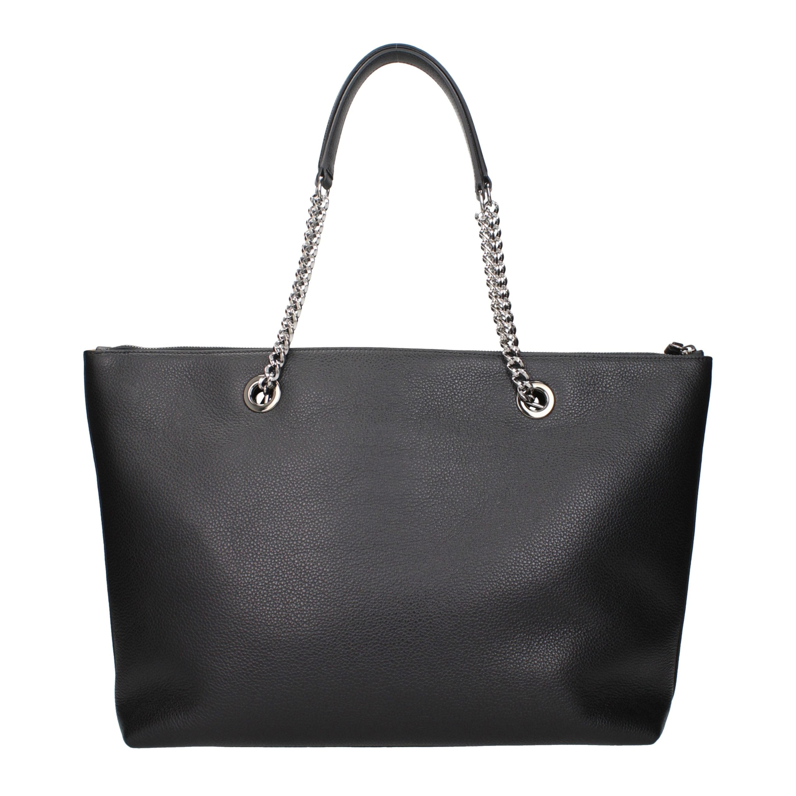 New Jimmy Choo Black Leather Shoulder Bag