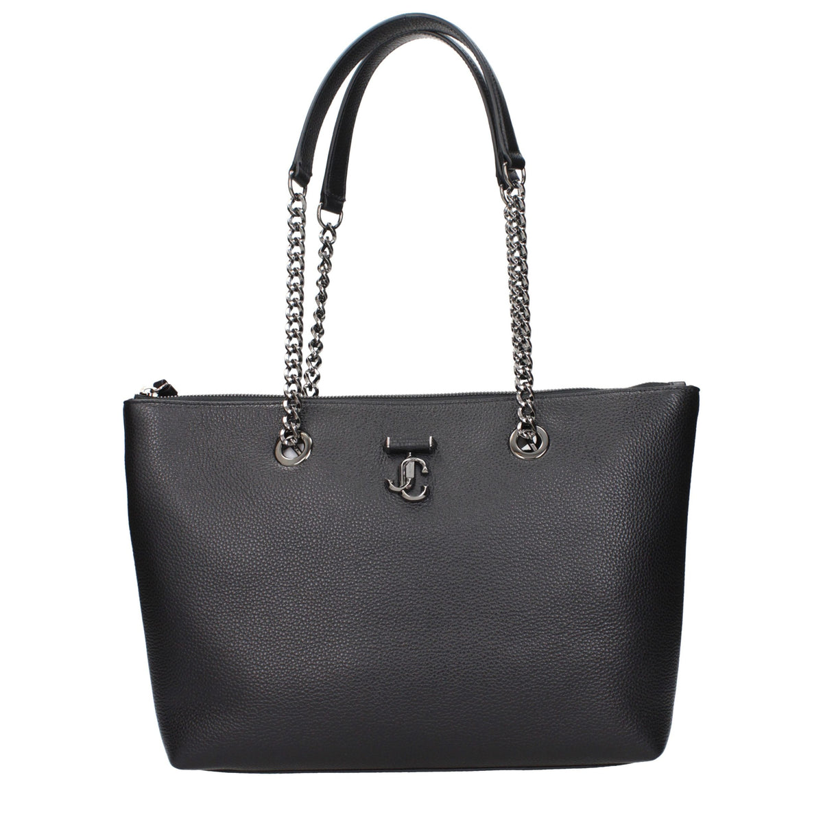 New Jimmy Choo Black Leather Shoulder Bag