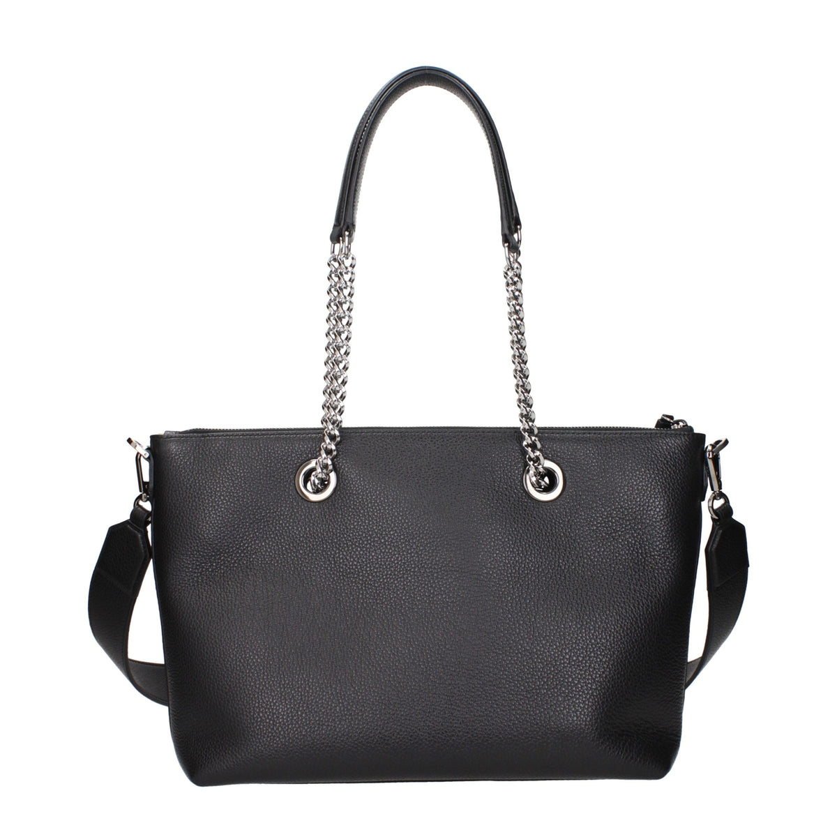 New Jimmy Choo Black Leather Shoulder Bag