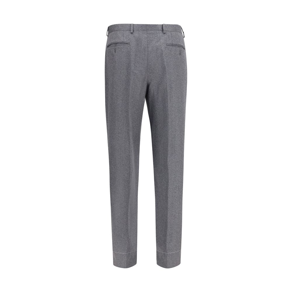 Brioni Gray Wool Casual Pants