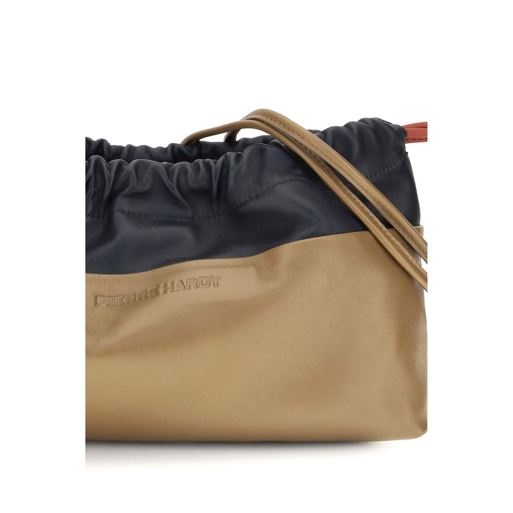 Pierre Hardy Beige Calf Leather Bos Taurus Shoulder Bag
