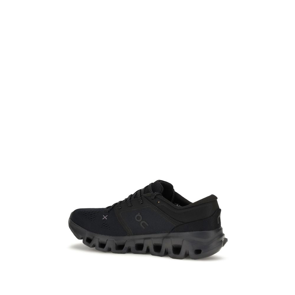 ON Black Fabric Athletic Sneakers