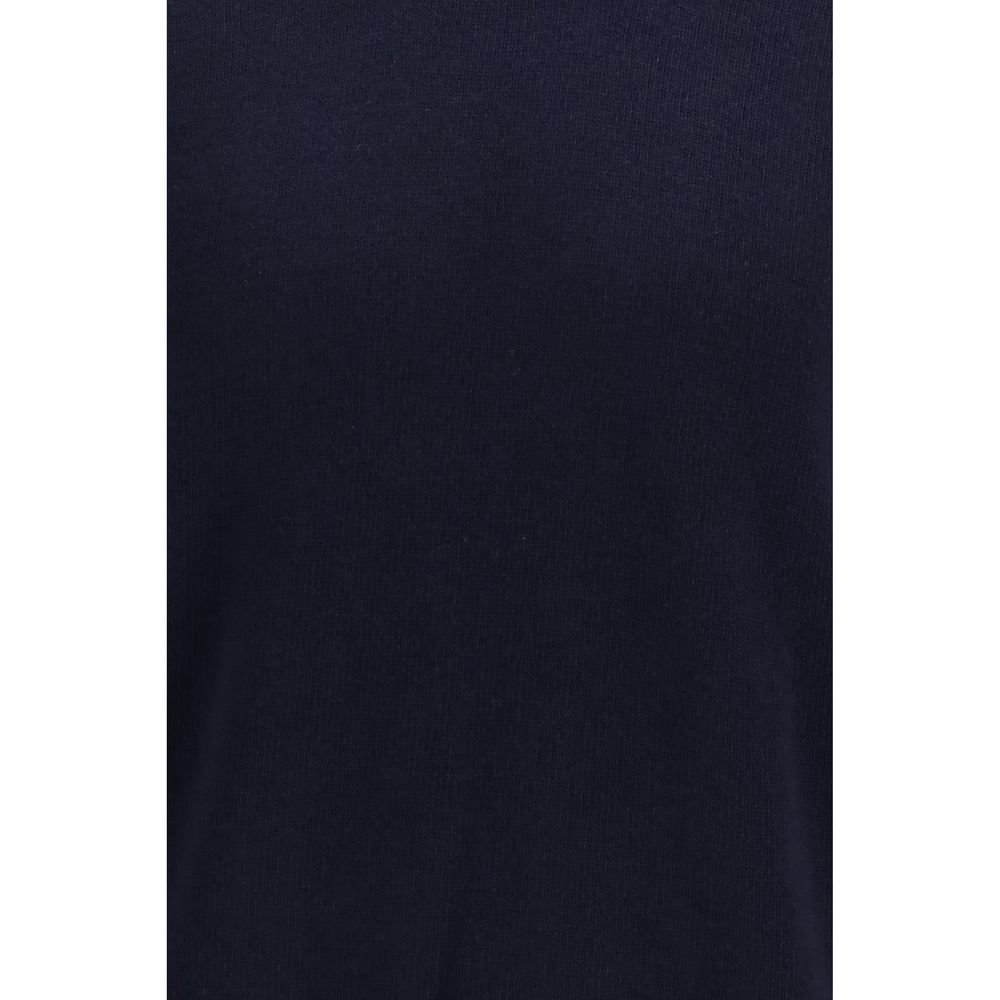 Brooksfield Blue Wool Sweatshirt