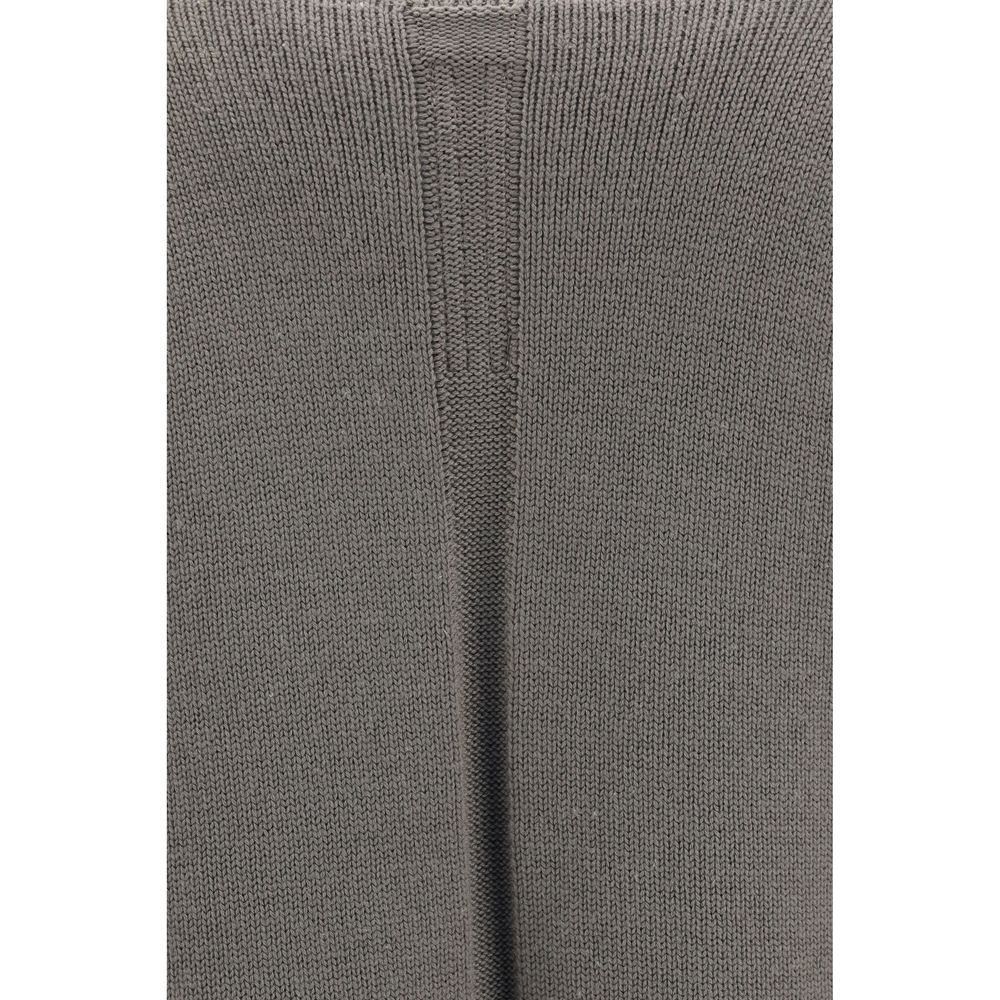Rick Owens Gray Wool Oves Aries Hoodie