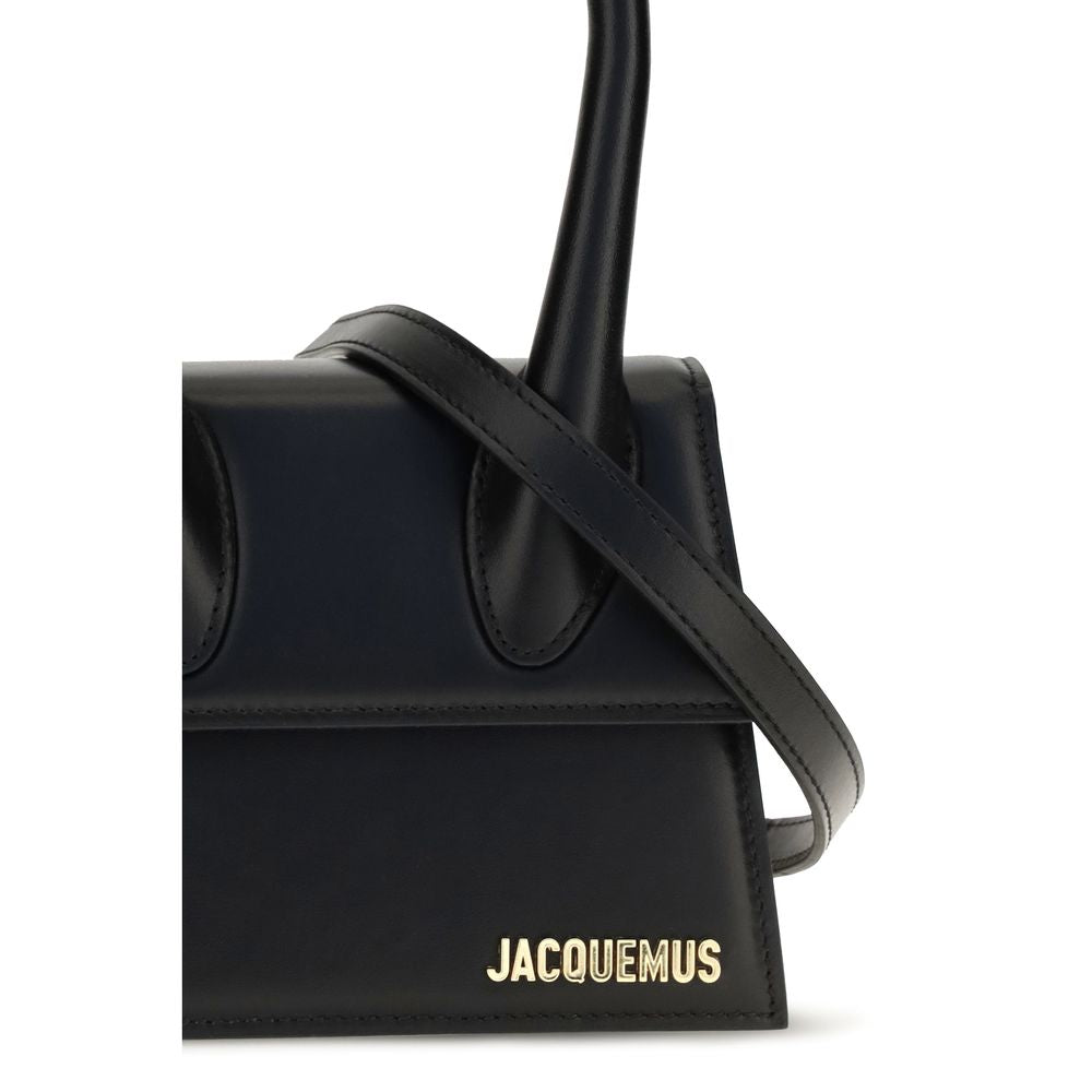 Jacquemus Black Leather Handbag
