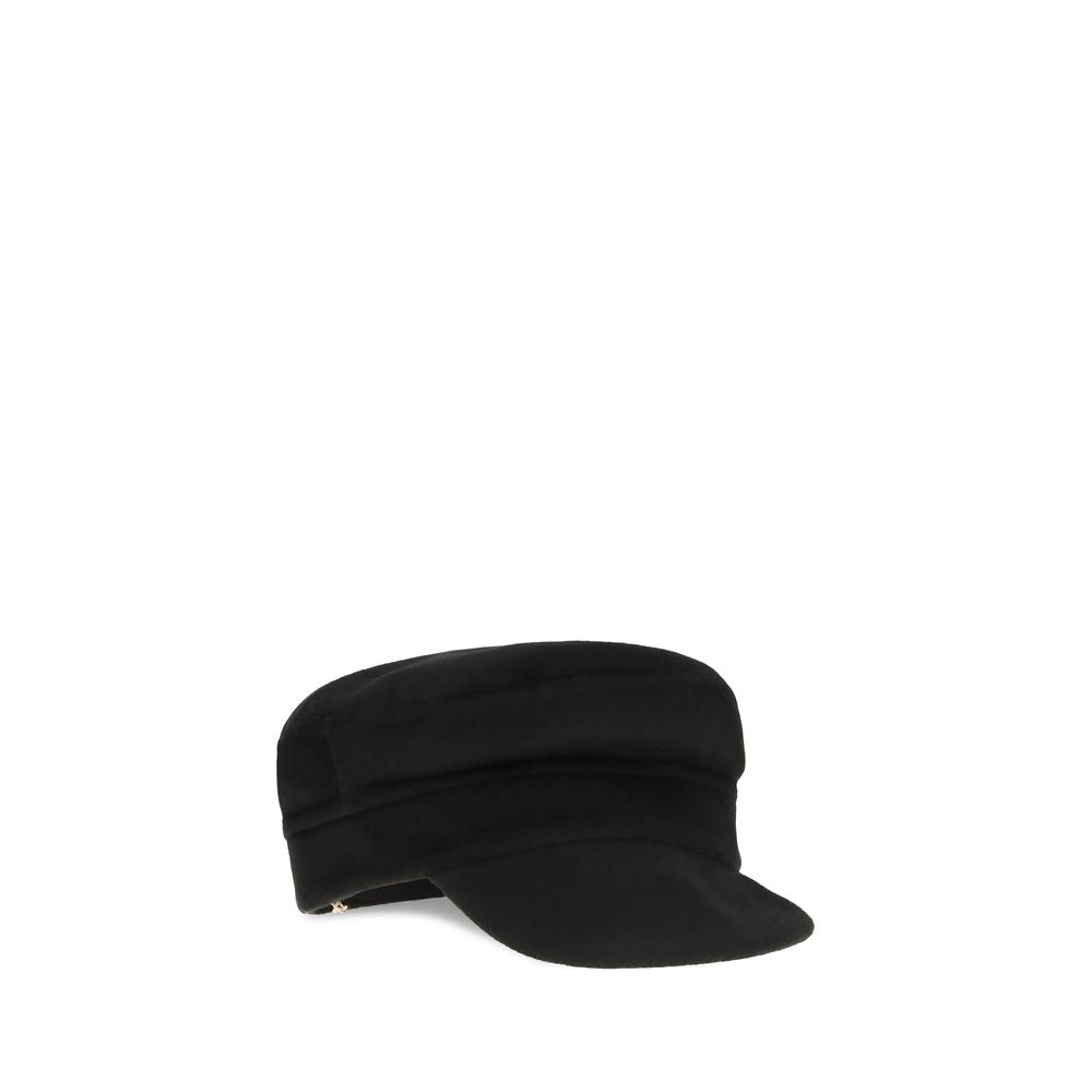 P.A.R.O.S.H. Black Wool Cap (Baseball Hat)