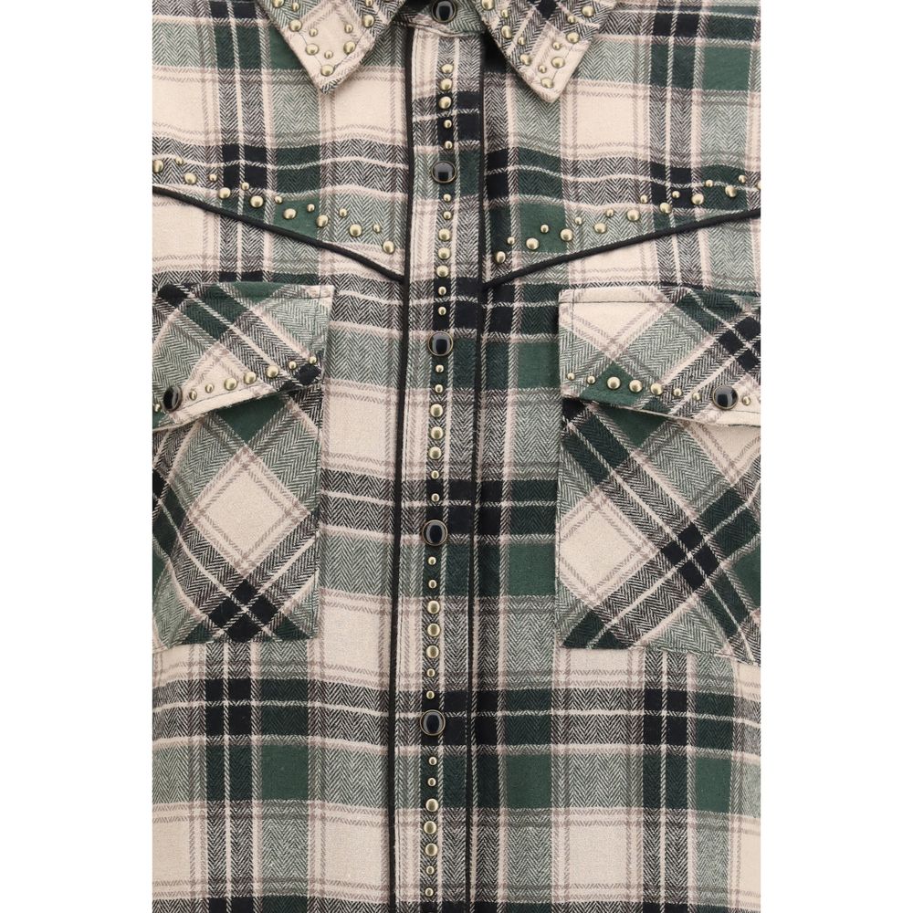 P.A.R.O.S.H. Bicolor Cotton Shirt