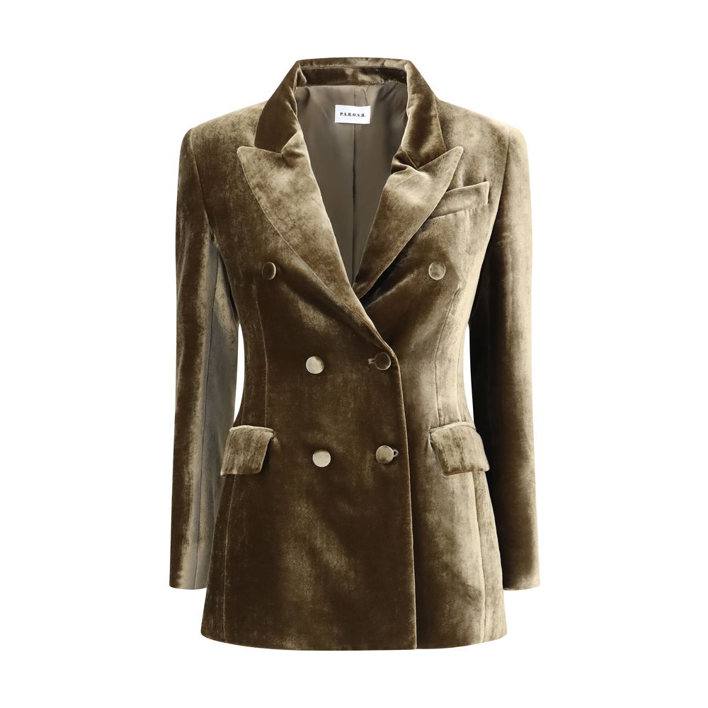 P.A.R.O.S.H. Brown Blazer