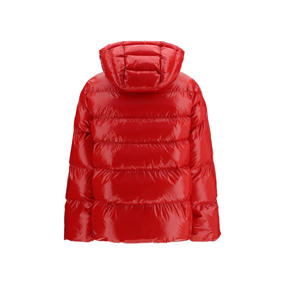 PINKO Red Polyamide Full-Length Jacket