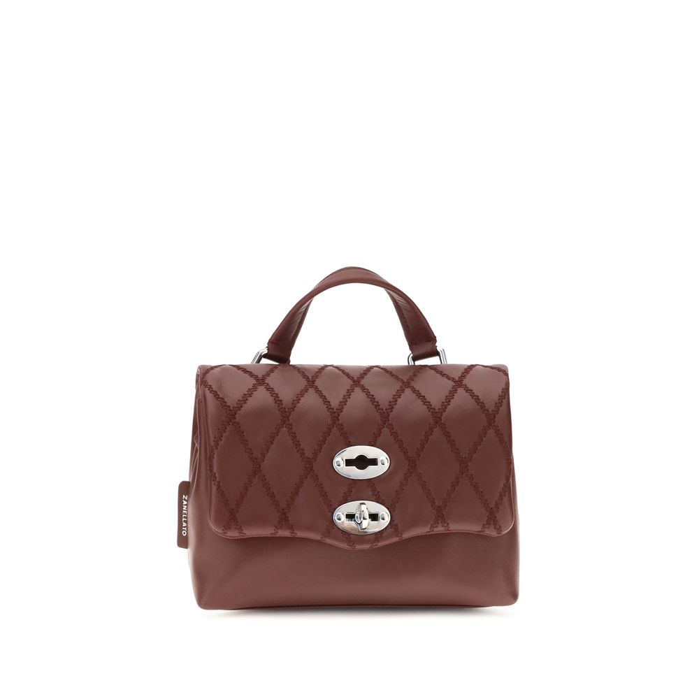 Zanellato Red Calf Leather Bos Taurus Handbag