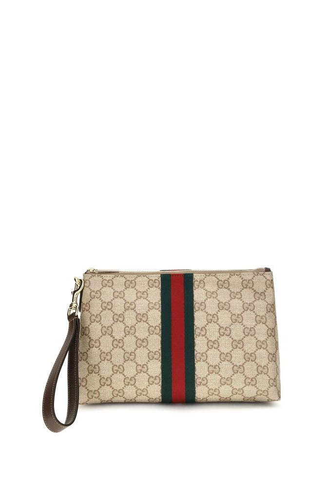 Gucci Beige Fabric Handbag