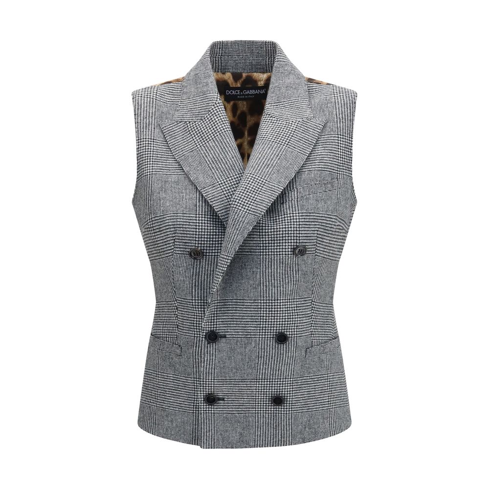 Dolce & Gabbana Gray Wool Oves Aries Blazer