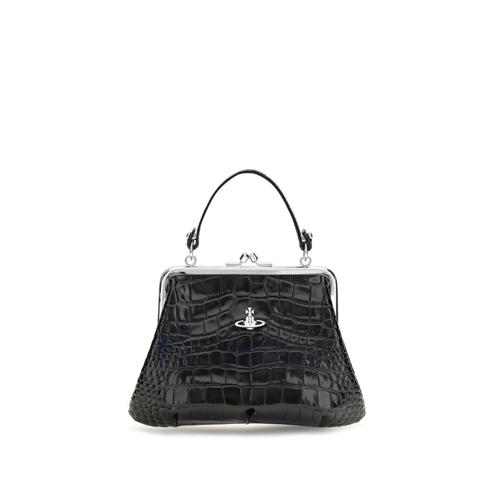 Vivienne Westwood Black Leather Handbag