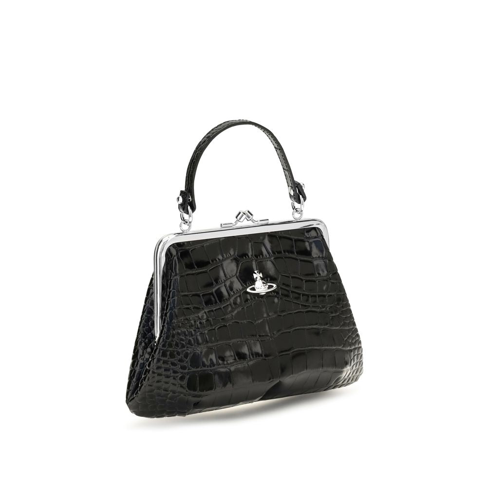 Vivienne Westwood Black Leather Handbag