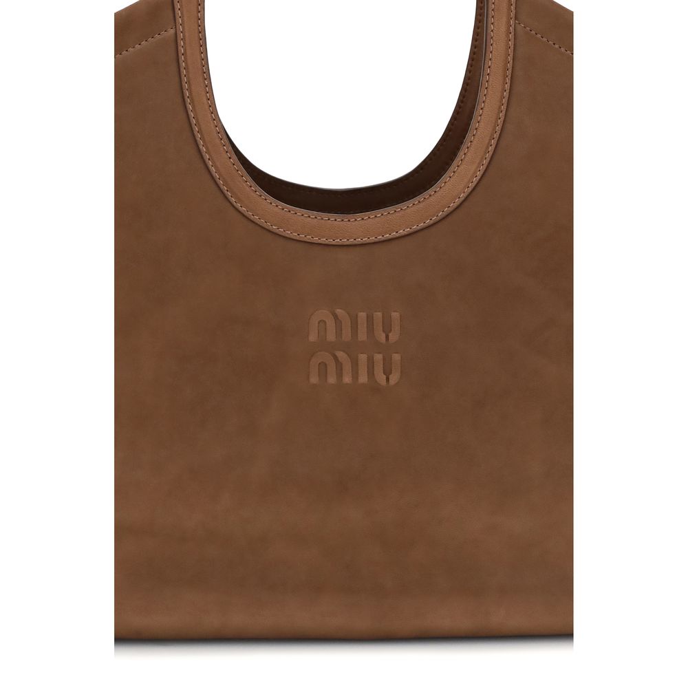 Miu Miu Brown Aries Handbag