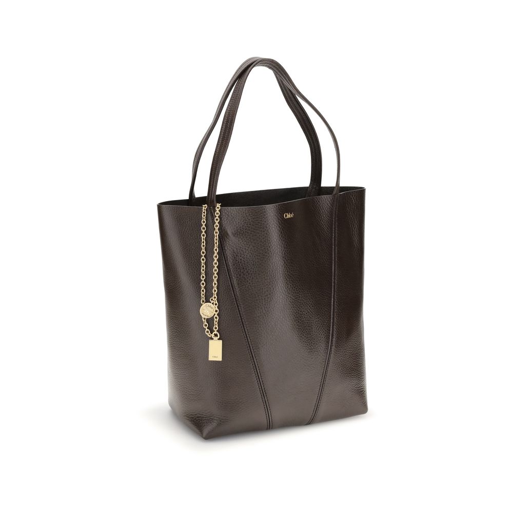 Chloé Brown Leather Shoulder Bag