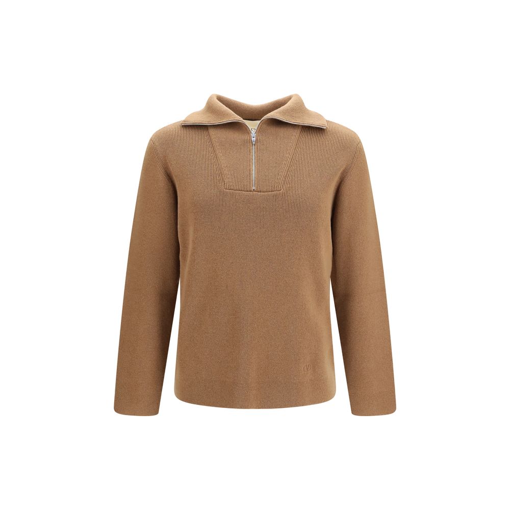 Valentino Garavani Brown Wool Sweatshirt