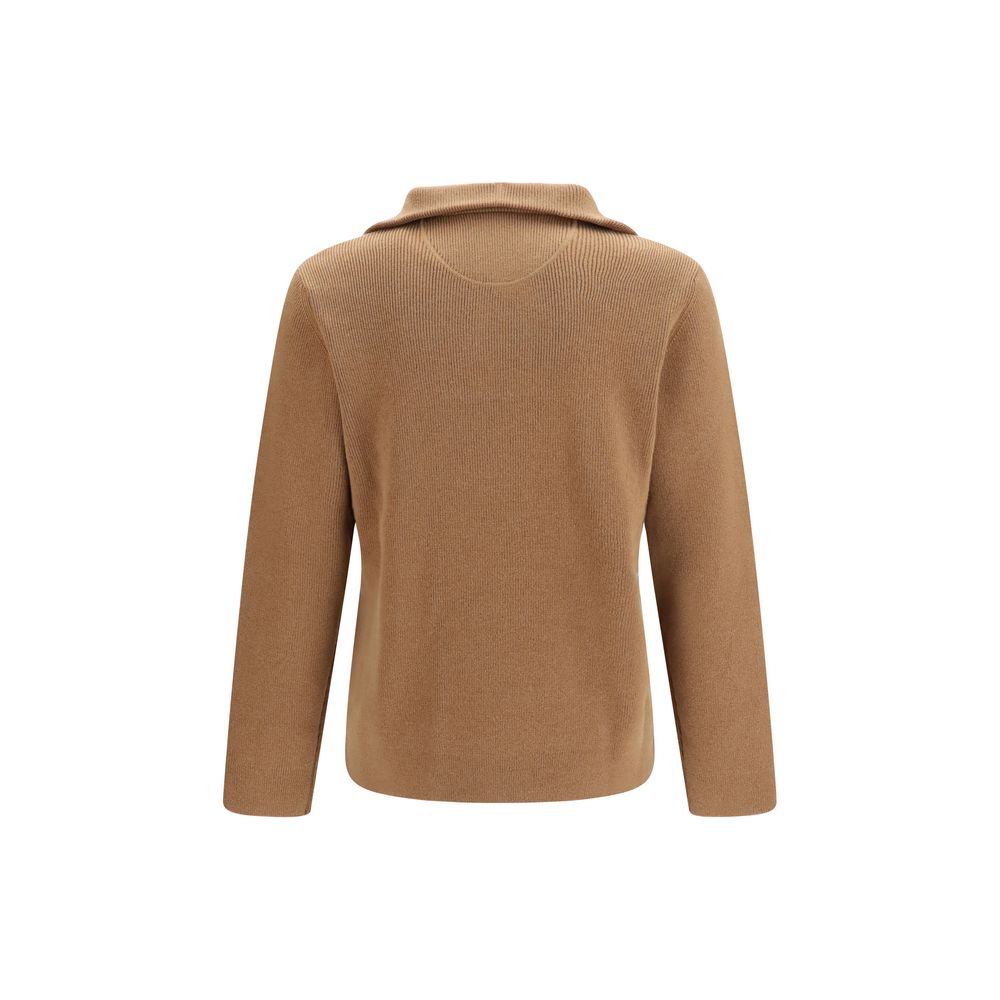Valentino Garavani Brown Wool Sweatshirt