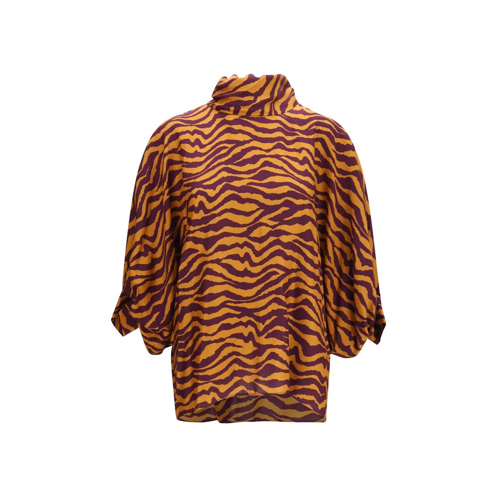Kristina Ti Orange Blouse
