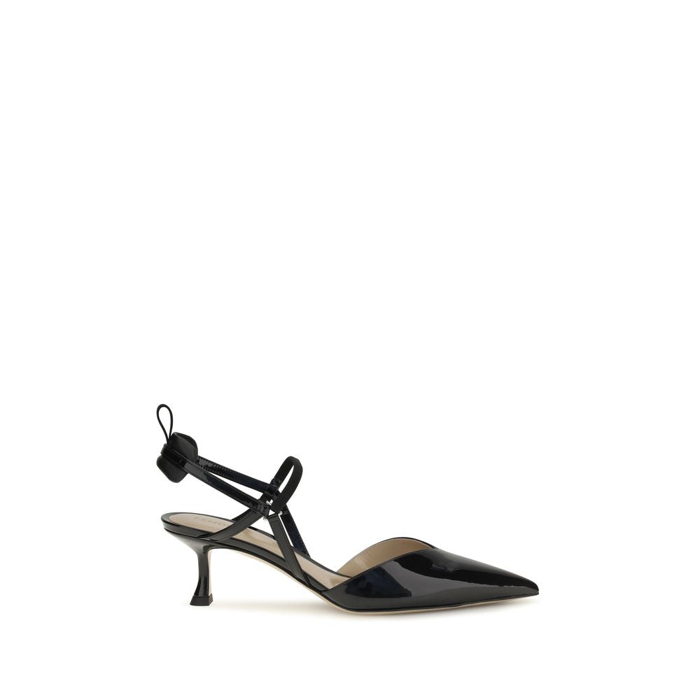 Fendi Black Leather Pumps