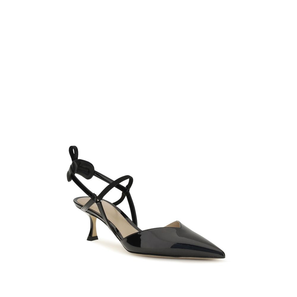 Fendi Black Leather Pumps