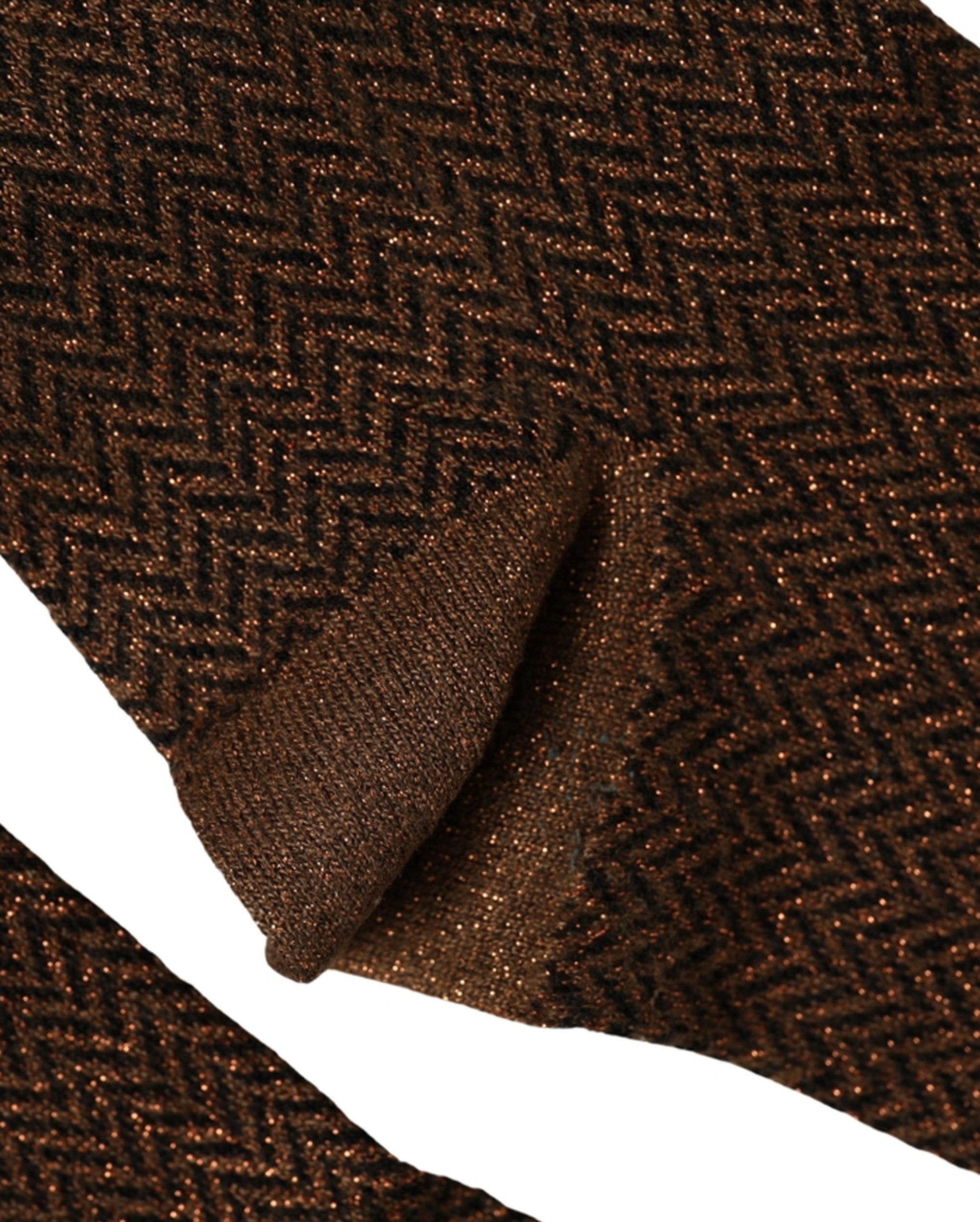 Dolce & Gabbana Men Brown Viscose Over The Accessory Socks