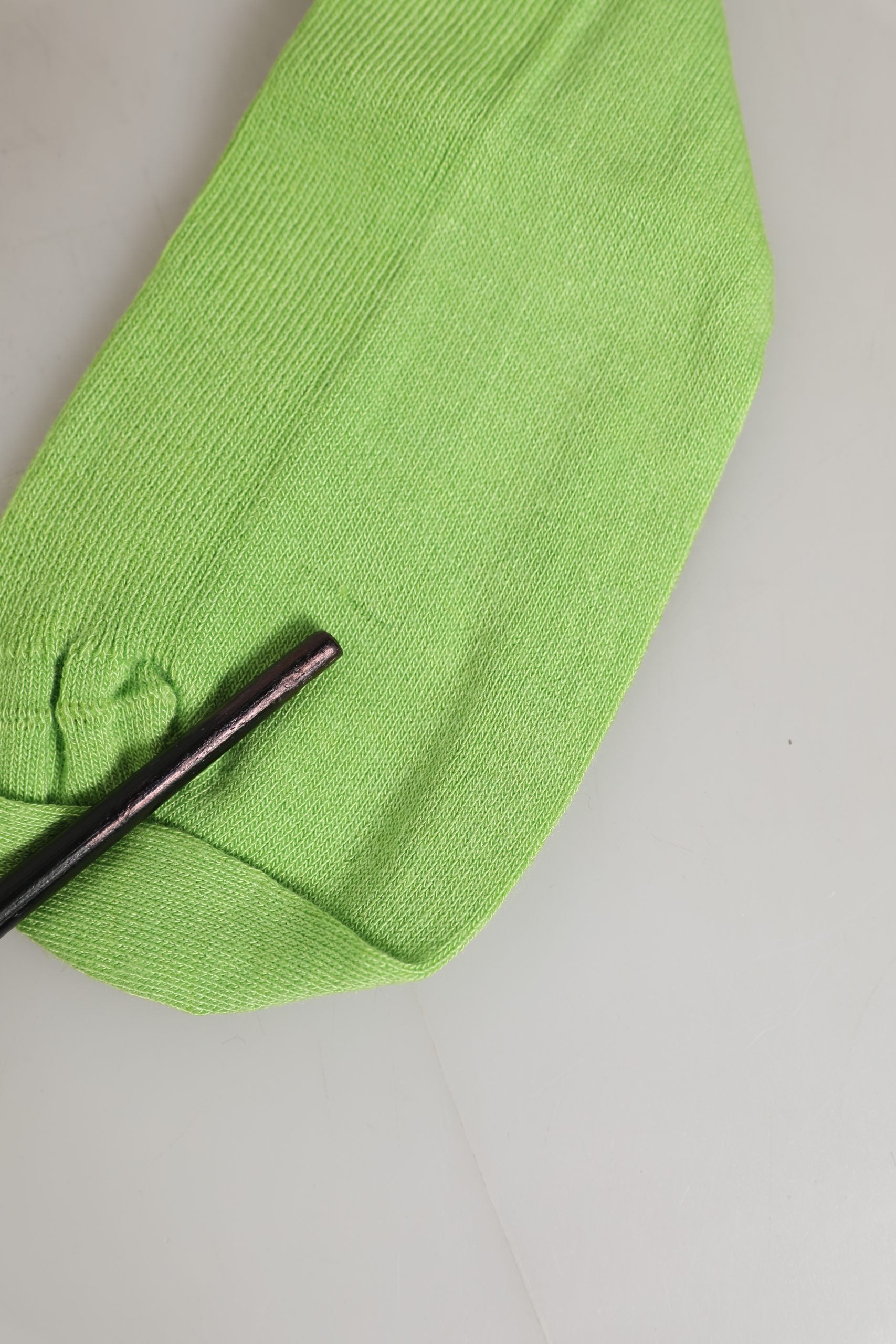Dolce & Gabbana Men Green Viscose Over The Accessory Socks