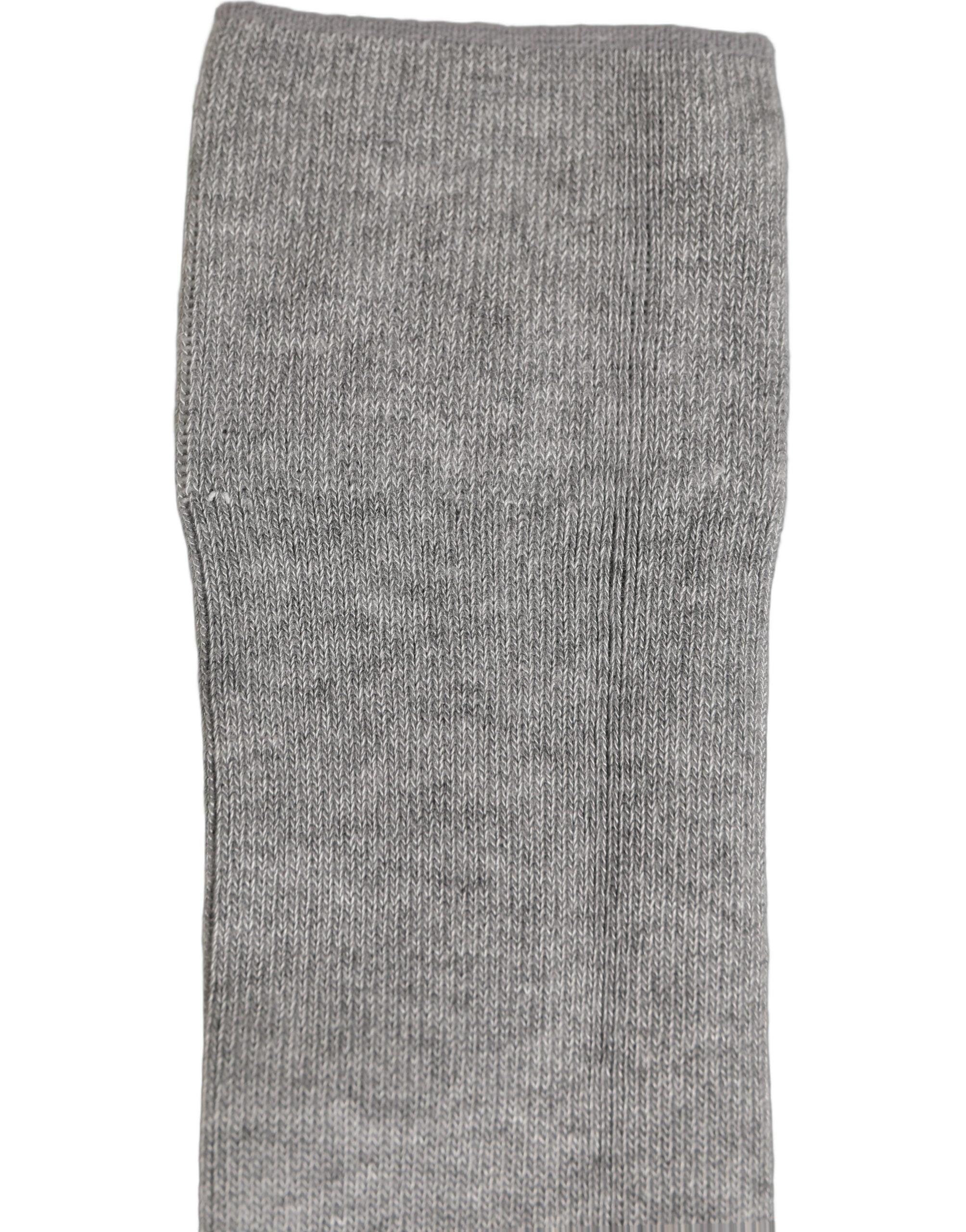 Dolce & Gabbana Men Gray Viscose Over The Calf Accessory Socks