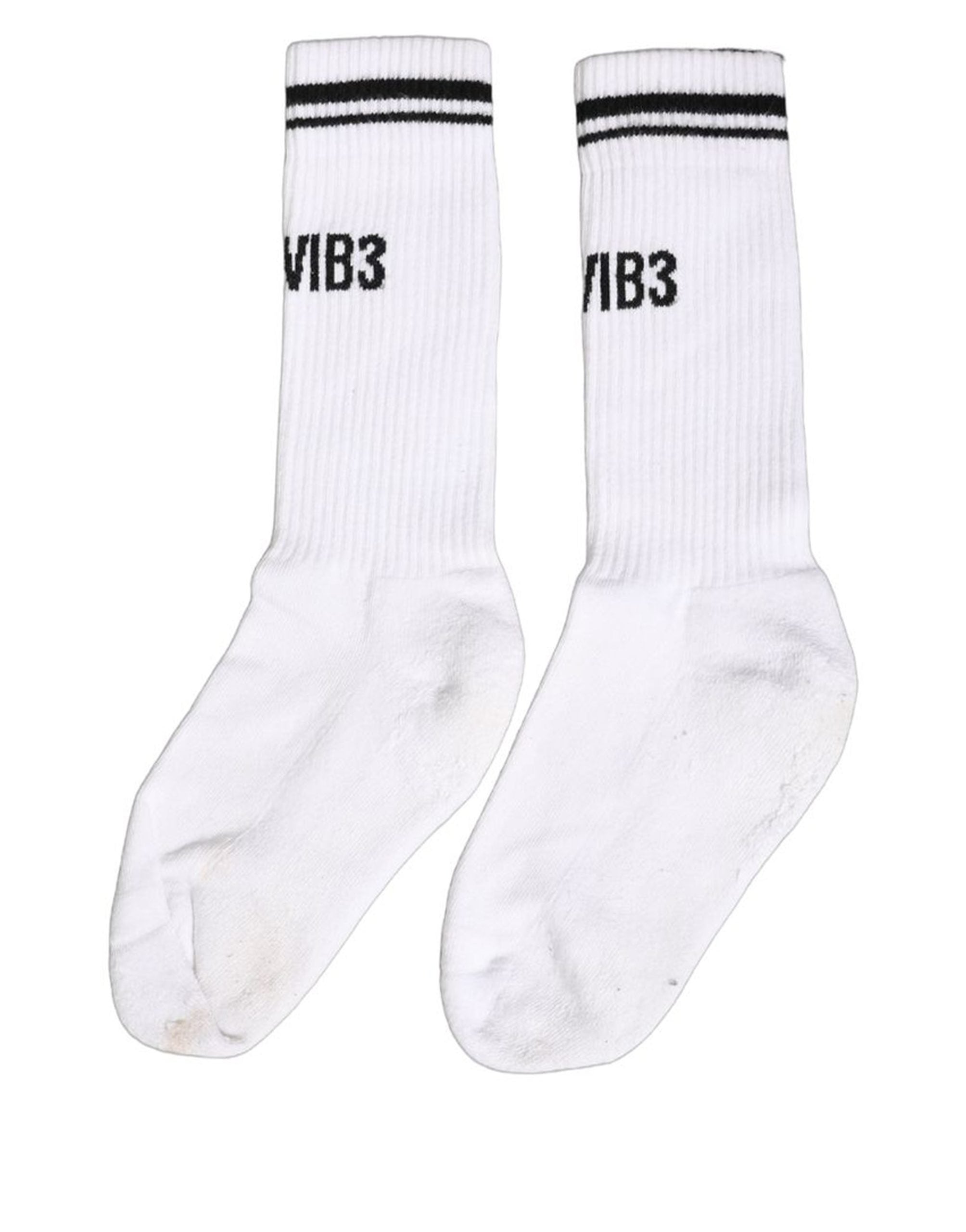 Dolce & Gabbana Men White DGVIB3 Cotton Mid Accessory Socks