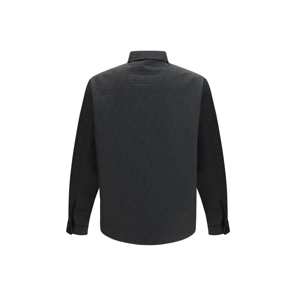 Fendi Black Pattern Shirt