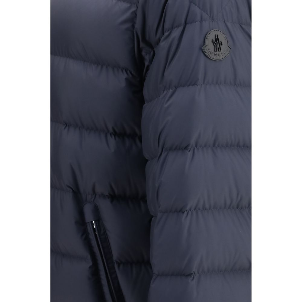 Moncler Blue Goose Down Shell Jacket