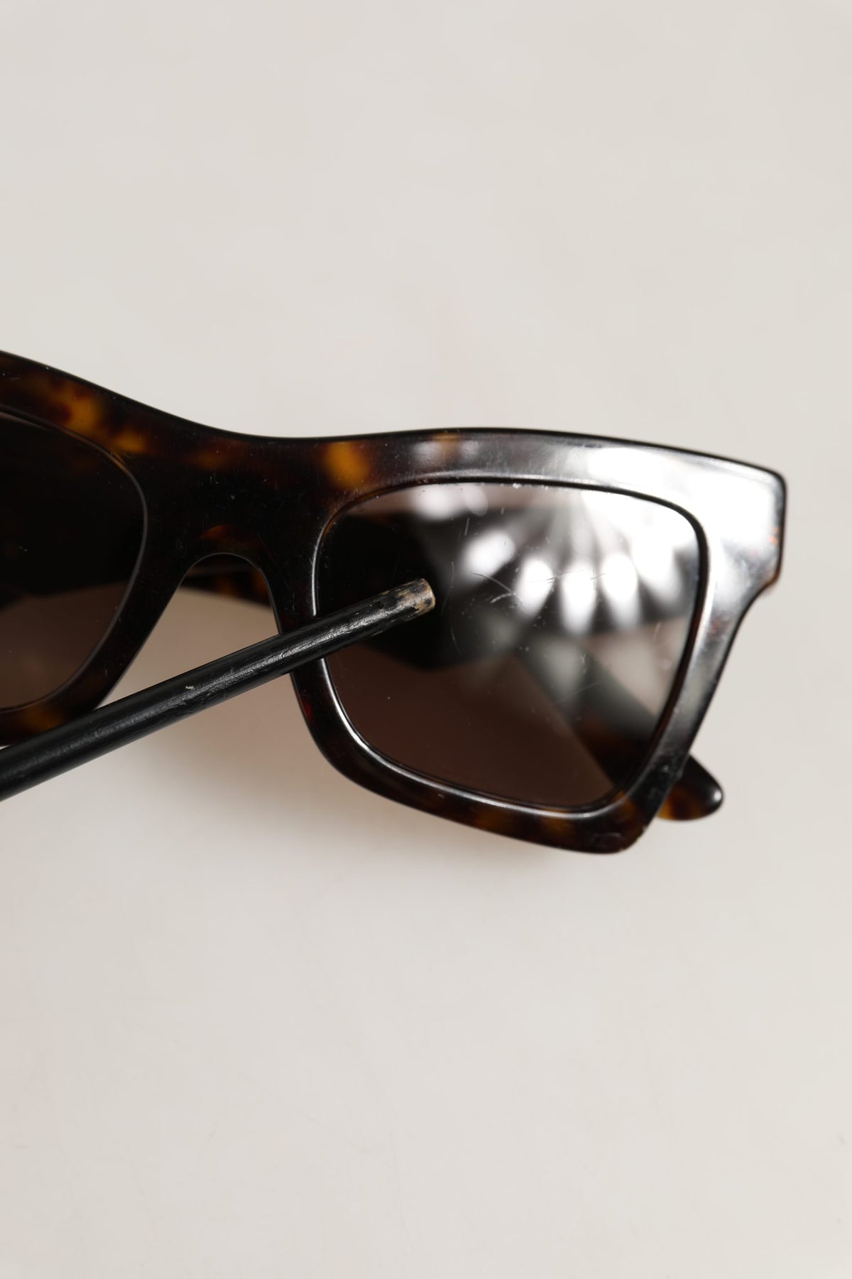 New Dolce & Gabbana Brown DG4434 Accent Havana Frame Sunglasses