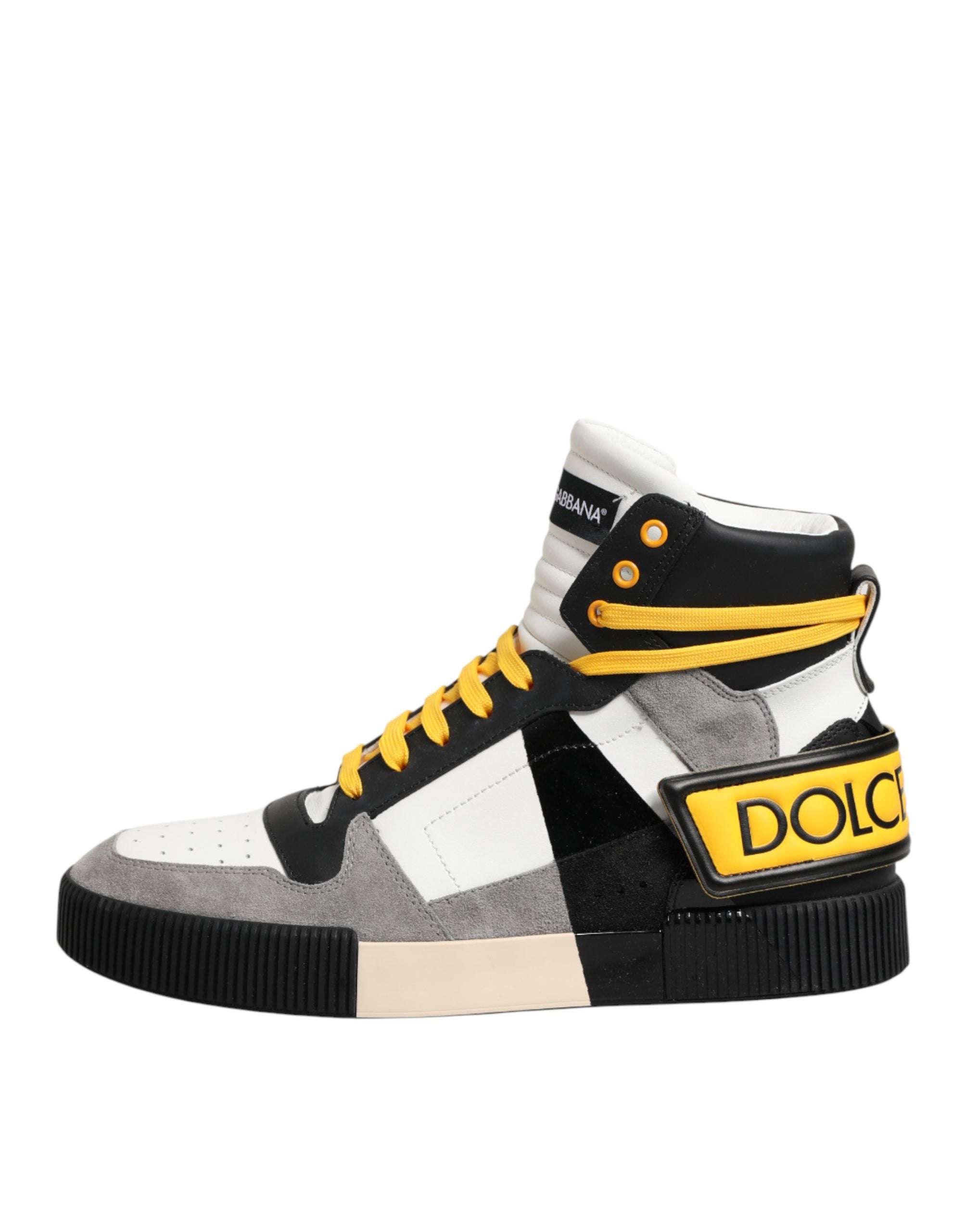 Dolce & Gabbana Multicolor High Top Sneakers Shoes