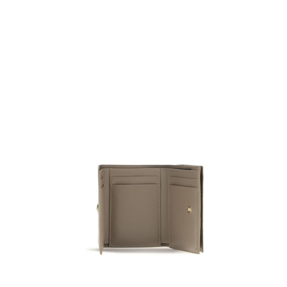 Fendi Beige Leather Wallet