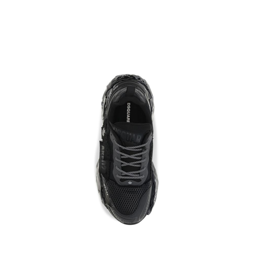 Dsquared² Black Athletic Sneakers