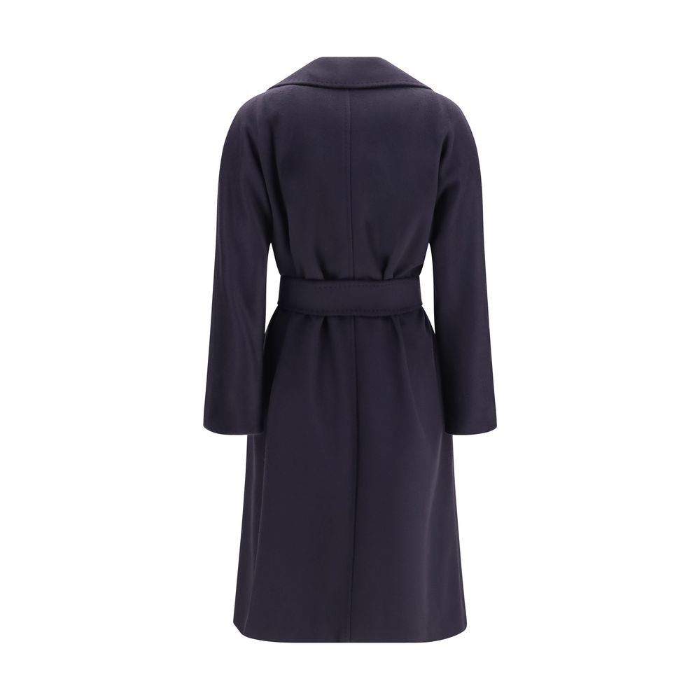 Max Mara Blue Wool Coat
