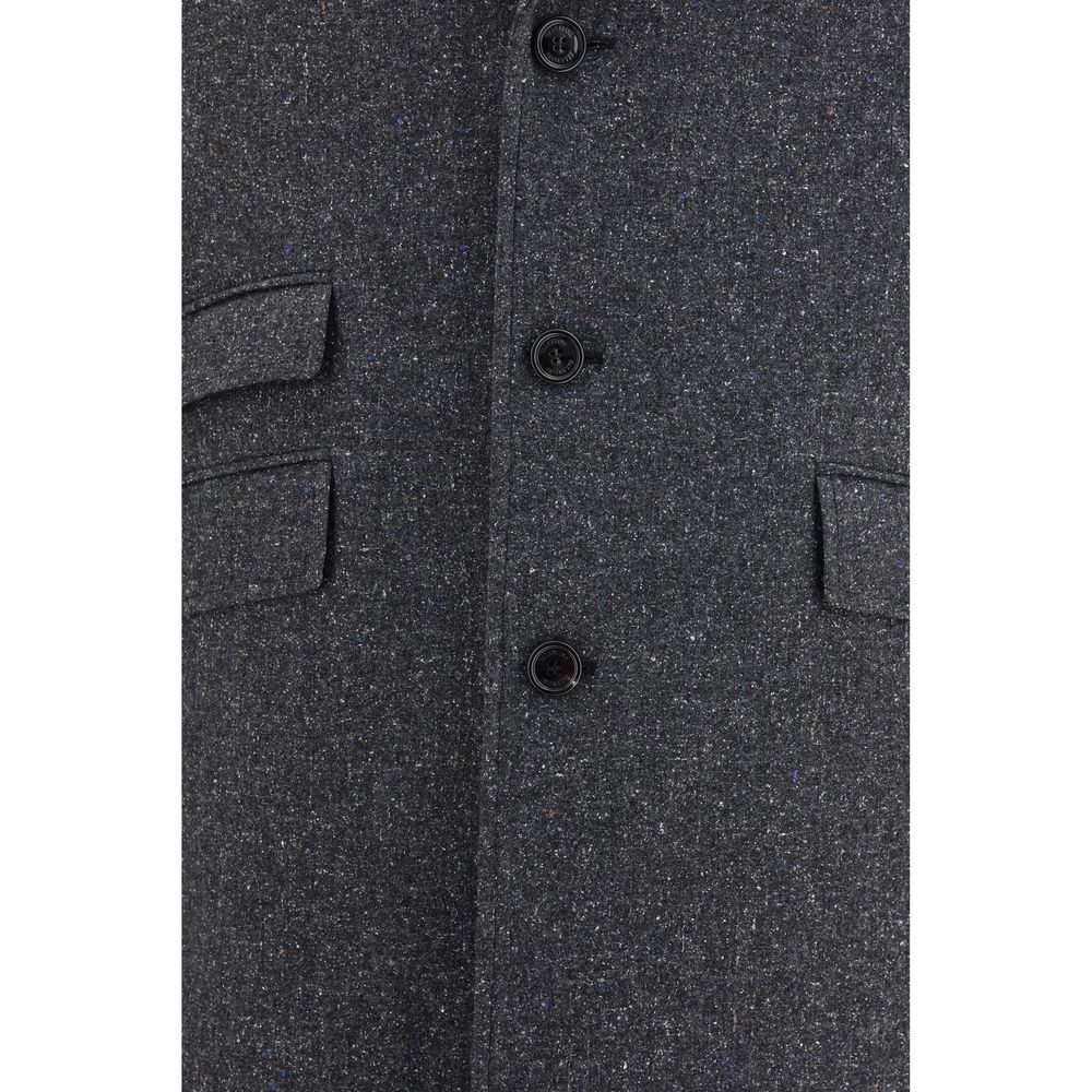 Valentino Garavani Gray Wool Coat