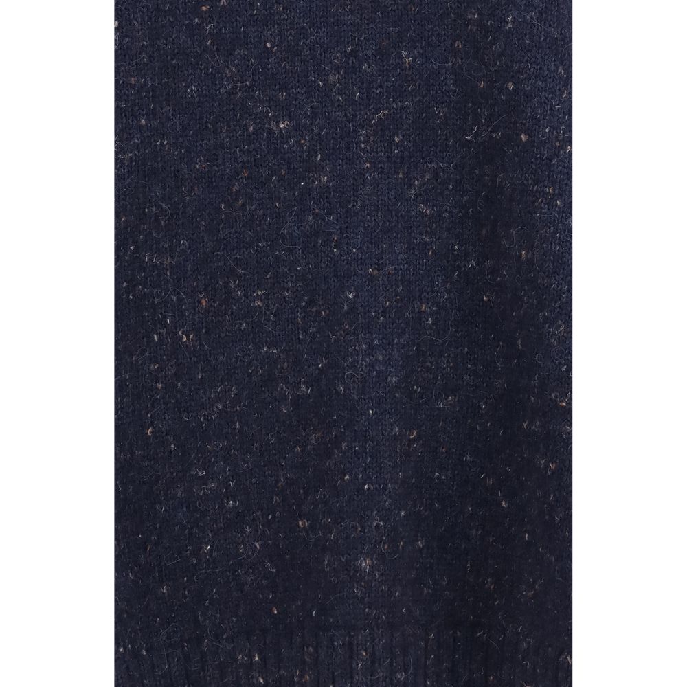 Fabiana Filippi Blue Wool Sweatshirt