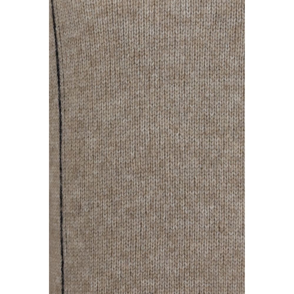 Giorgio Armani Beige Alpaca Vicugna Pacos Sweatshirt