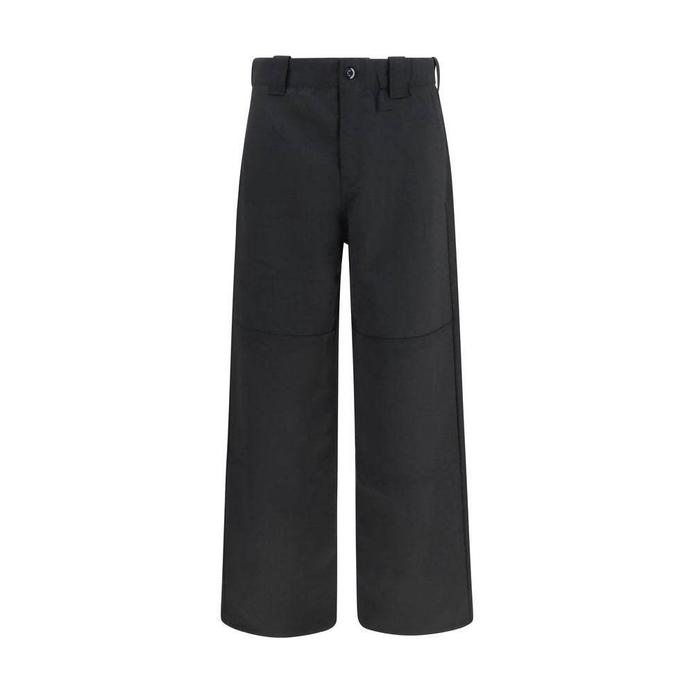 Kenzo Black Wool Chino Pants