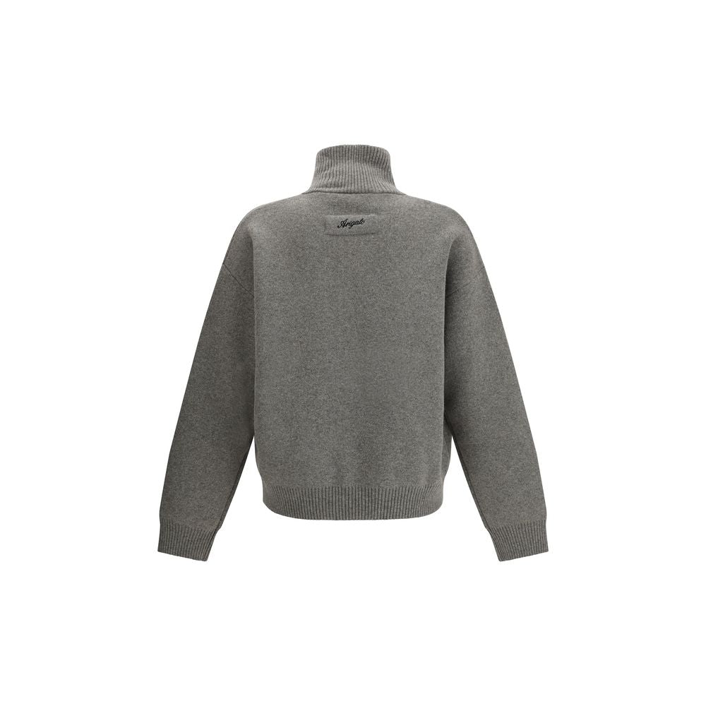 Axel Arigato Gray Wool Cardigan