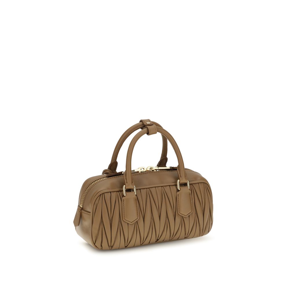 Miu Miu Beige Leather Handbag