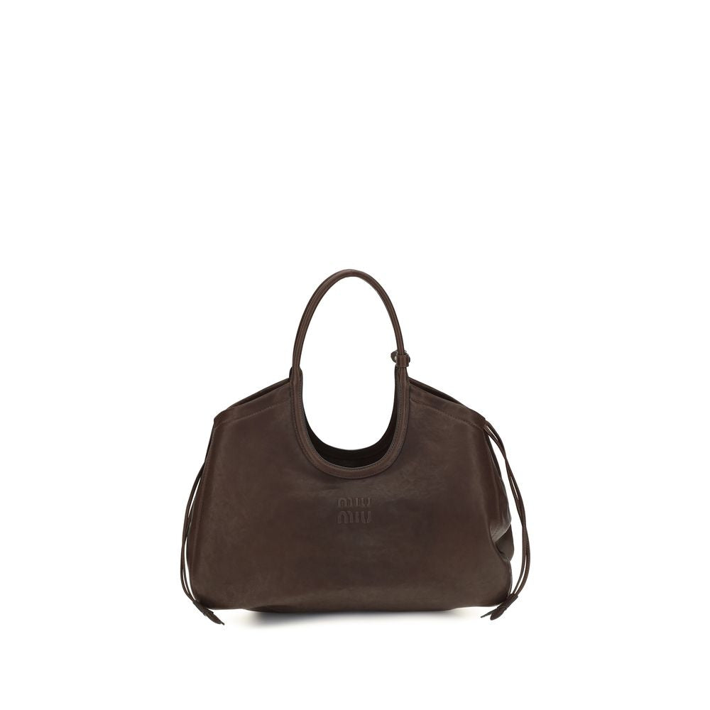 Miu Brown Lamb Handbag