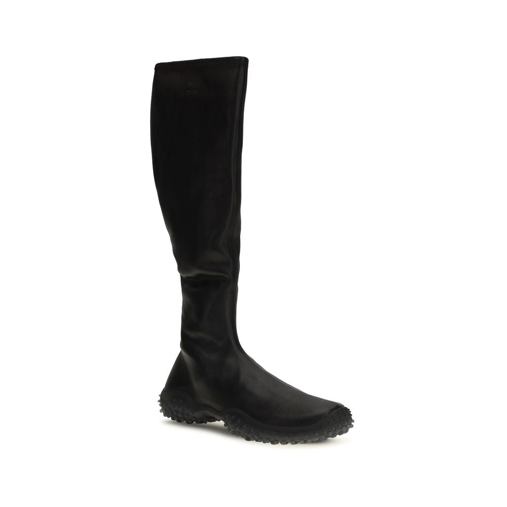Miu Miu Black Aries Ankle Boots