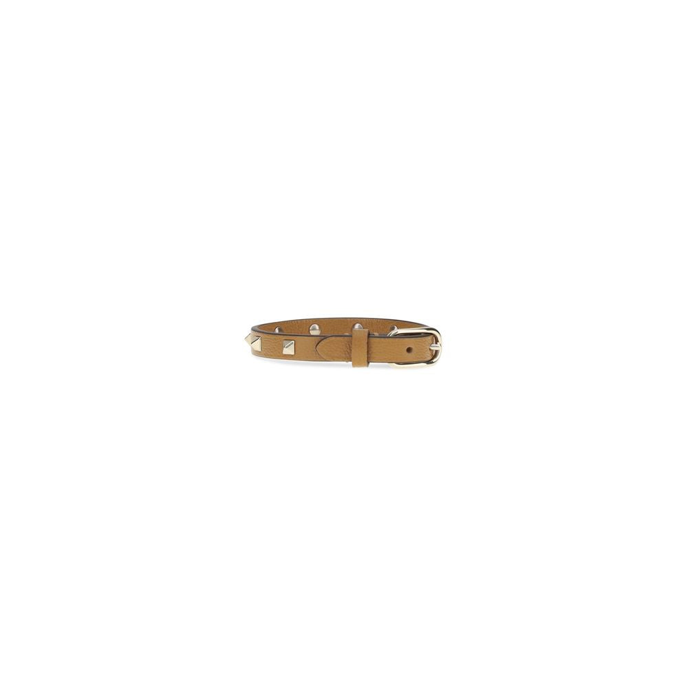 Valentino Garavani Brown Goatskin Bracelet