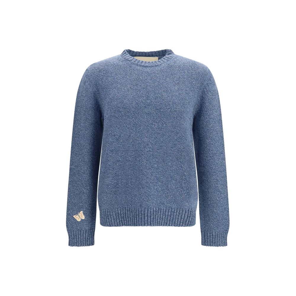 Valentino Garavani Blue Wool Sweatshirt