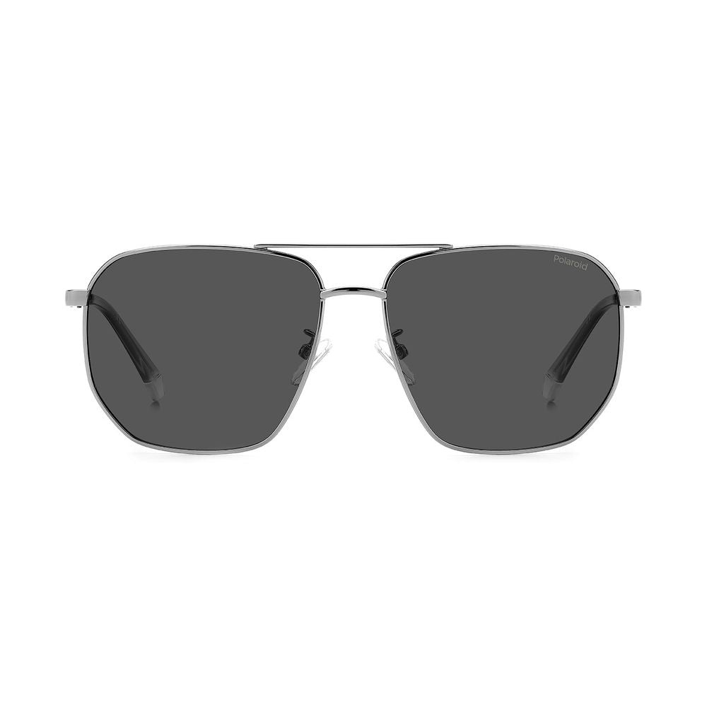 Polaroid Gray Metal Sunglasses